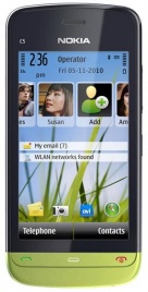 Nokia C5-03 Lime Green